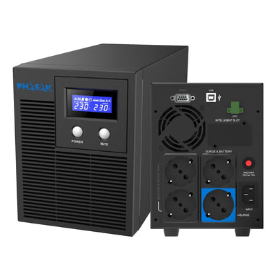 Phasak UPS Line Interactive Protekt 2160VA 2160VA-1400W 4 Salidas Formato Tower — image 1