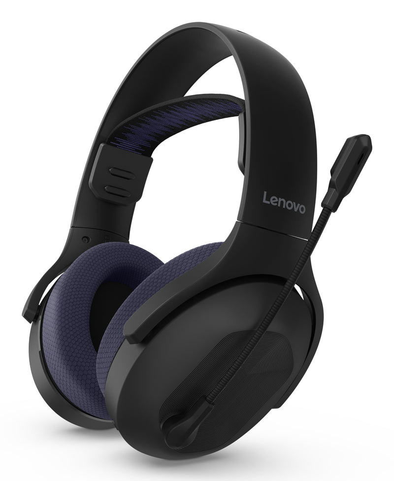 Headphones H410 Wireless Diadema Set USB Type-c Bluetooth Black Púrpura
