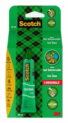 Scotch Tubo Glue Gel 30ML - Secado Fast - Aplicacion Sencilla And Efectiva - Transparent — image 1