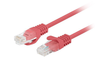 Lanberg Cable Network CAT.6 UTP 1.5M Red 10-PACK — image 1