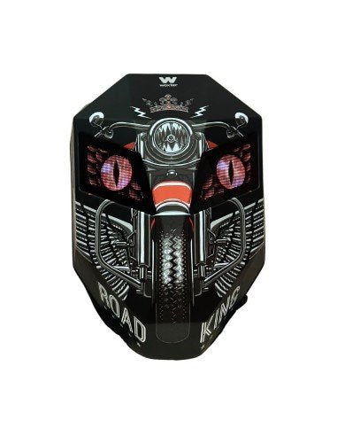 Woxter Backpack LED Knight Bike 20L Screens LED Personalizables Amplio Espacio Porta Cascos
