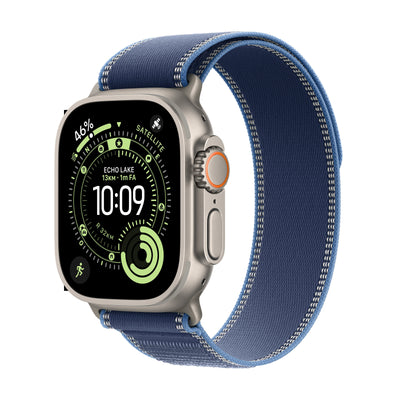 Watch Ultra 3 GPS + Cellular, Koperta 49MM Z Tytanu W Kolorze Naturalnym, Opaska Trail W Kolorze Azulm/Jaskraw — image 1