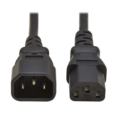 Pdu Power Cord C13 To C14 - 10A 250V H05VV-F 1M (3.28 — image 1