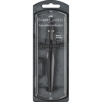 Faber Castell Compás Ajuste Fast Stream Black Piedra — image 1