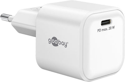 Goobay Fast Charger 20W USB-C Pd GaN White 76691 — image 1