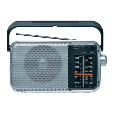 Aiwa R-290SL Silver Radio Laptop — image 1