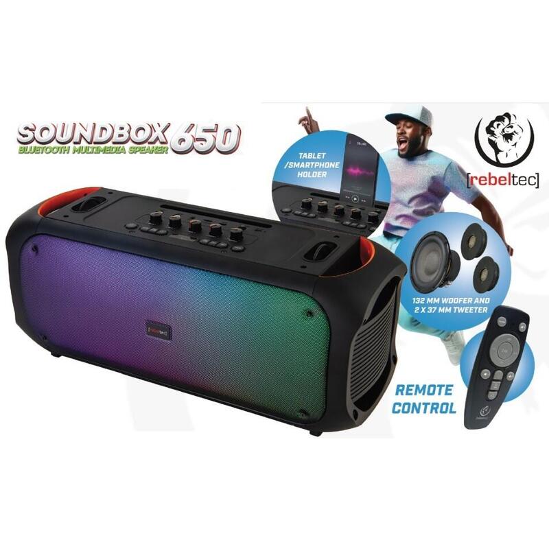 Bluetooth Speaker Fm/USB Soundbox 650