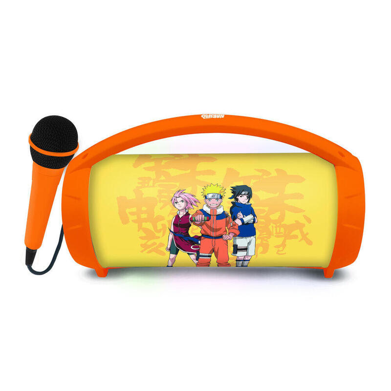 Bluetooth Speaker Luminoso + Microphone Naruto