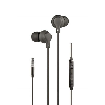 Daewoo Headphones Intrauditivos DW2013 With Microphone Jack 3.5 Black — image 1