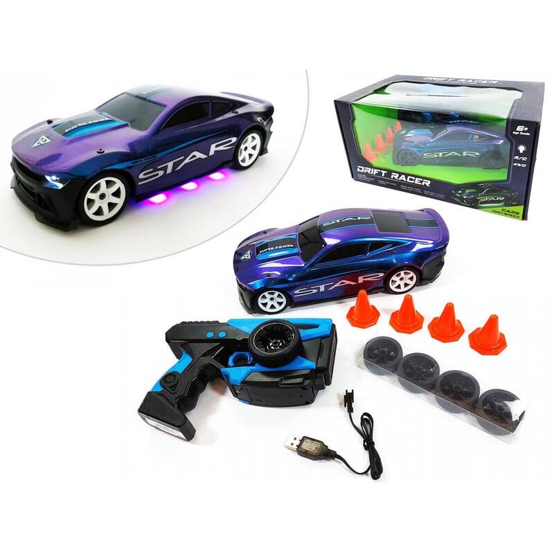 Auto R/C 2.4GHZ Drift 4WD