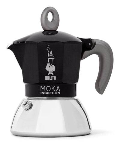 Bialetti Coffee Machine Italiana New Moka Induction Black 2 Cups — image 1