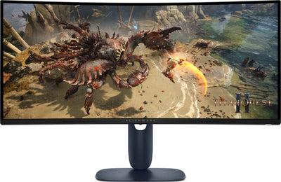 Dell Monitor Alienware 34 Gaming, Wqhd, Curved Hdm, DP.3 Years — image 1