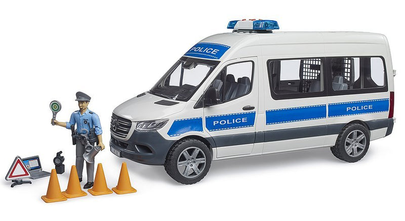 Vehículo Policial Brother MB Sprinter Con Módulo Luz Y Sound Modelo Vehículo 4001702026837