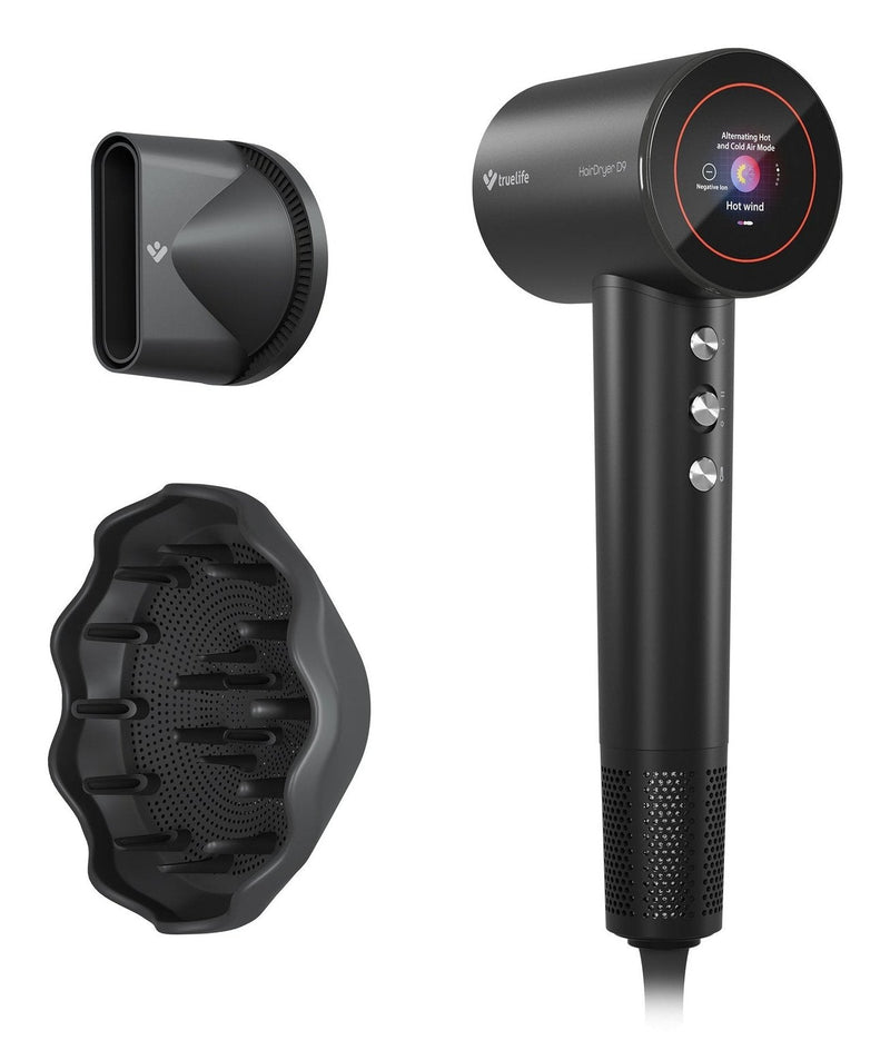 Truelife Hair Dryer Hairdryer D9 1600W Black