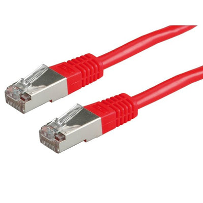 Roline Network Cable KAT.5E Class D S FTP Red 5M — image 1