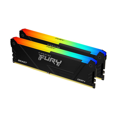 Kingston Memory Fury Beast RGB 2 X 16GB DDR4 3200MHZ 1.35V CL16 DIMM — image 1
