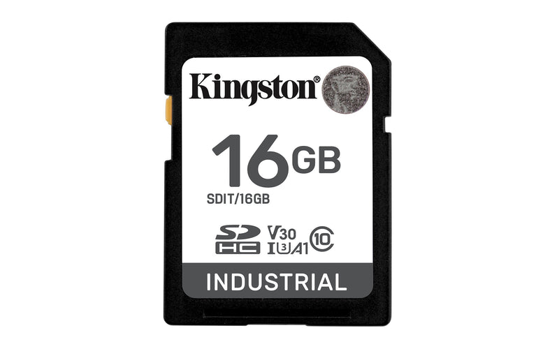 Kingston Card SD 16GB Sdhc Industrial -40C To 85C Retail