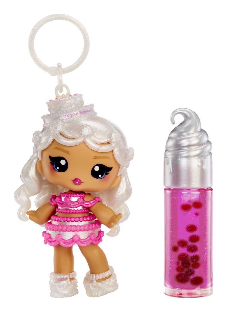 Mga Entertainment Yummiland Lip Gloss Doll Sour Sweeties - Misty Cakes, Muñeca 545804-EUC