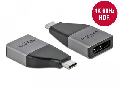 Delock Adapter USB Type-c a DisplayPort (dp Alt Mode) 4K 60 HZ — image 1