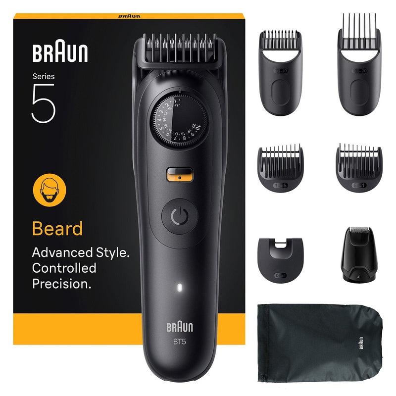 Braun Barbero Beard Trimmer BT5560 Blkmat