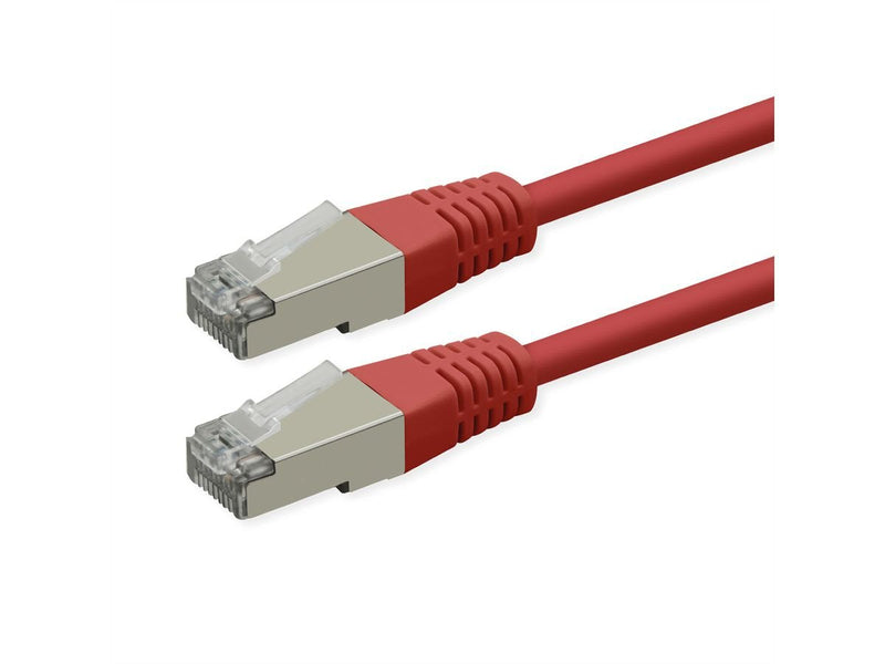 Roline Kab Network Cable CAT.6 Class And PoE S FTP Pimf Red 20M