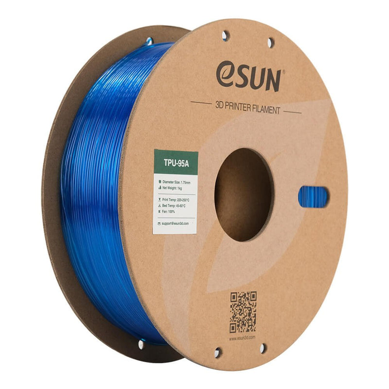 ETPU-95A 1,75MM Transparent Blue 1KG