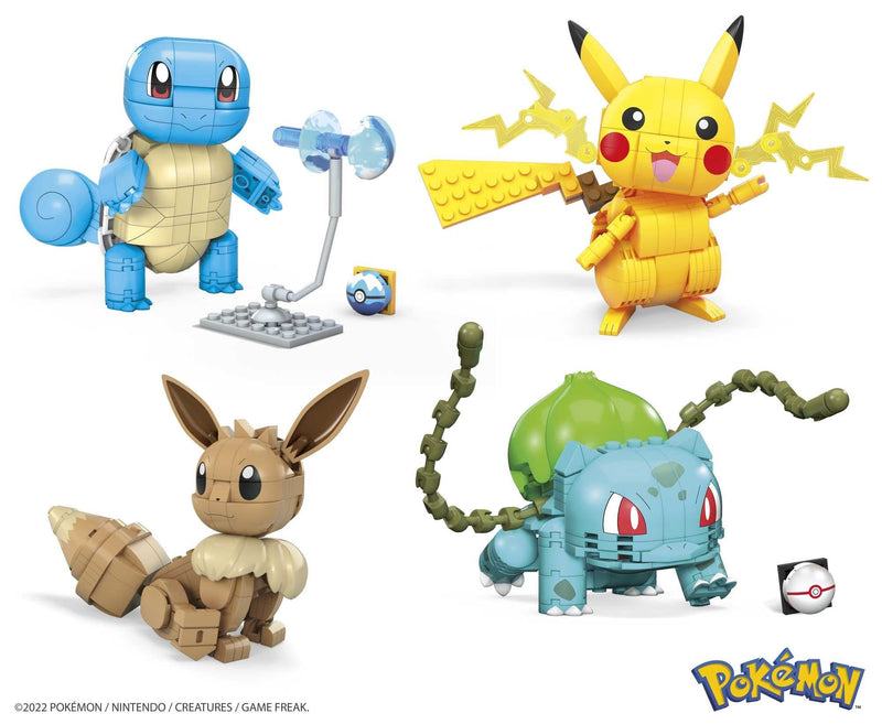 Mattel Figure Mega Construx Pokemon Surtido Construye And Muestra
