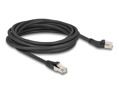 Delock RJ45 Network Cable CAT.6A S/FTP Male a Male Gerade 5M Black — image 1