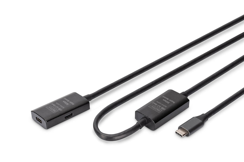 Digitus Cable Alargador USB 3.2 GEN1 5G Activo, USB-C - Usb-c, 10M