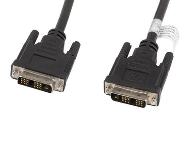 Lanberg CA-DVIS-10CC-0030-BK DVI Cable 3M DVI-d Black — image 1