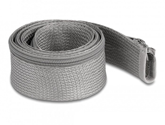 Case Trenzada With Zip Resistant Calor 1M X 50MM Grey