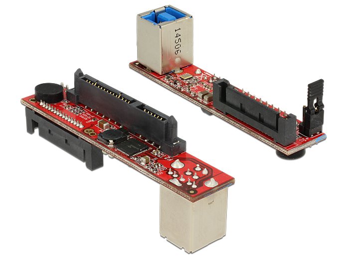 Delock Convertidor SATA 6GB S USB 3.0 Type B Connector Female