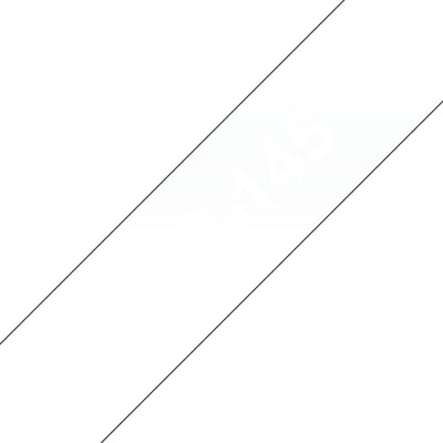 Brother Tape Laminated 18MM, White Sobre Transparencia, Tze, Grey Transferencia Thermal Brother, PT1000,1010,1 — image 1