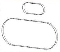 Zebra P1046696-146 Accesorio Or Piece Spare Part Printer/Scanner Cinturón 2 Pieces
