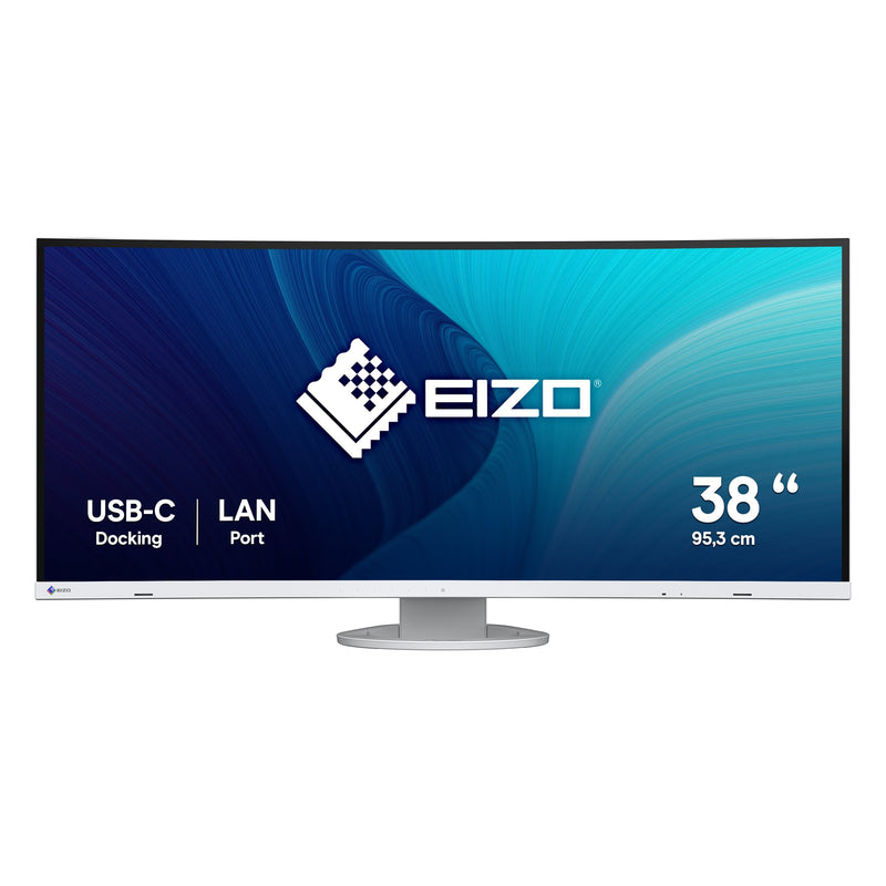 Eizo Monitor EV3895-WT, 37.5 LED White Ips, QHD 4K 2x HDMI + DP + USB-C