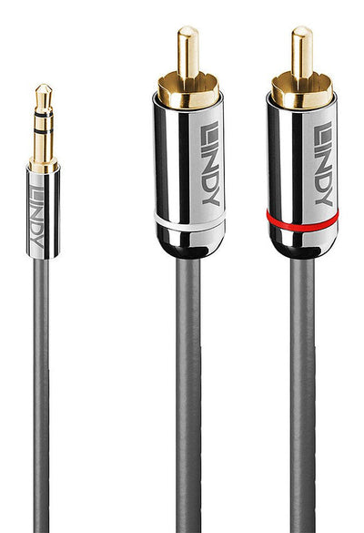 Lindy 35333 Cable Audio 1M 3,5MM 2 X Rca Antracita — image 1