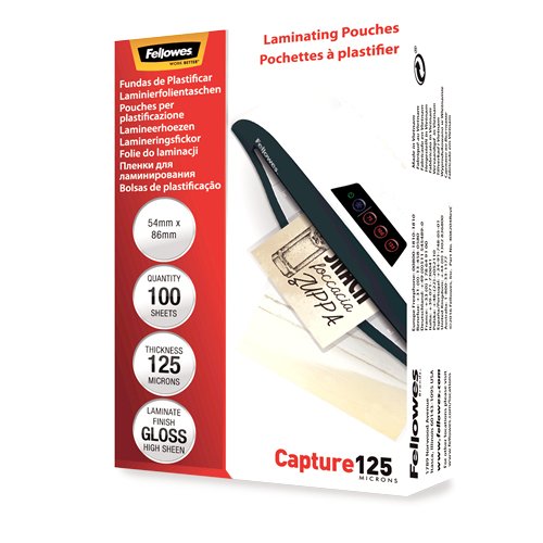 Fellowes 5306302 Plastificador 100 Pieces