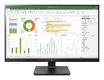 Lg 27BN65Q-B 27 16:9 IPS LCD DP HDMI Monitor Refurbished — image 1