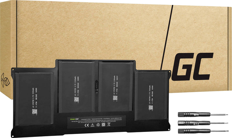 Green Cell Battery A1496 A1405 A1377 Apple Macbook Air 13 A1466 A1369