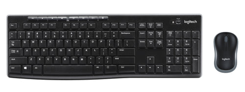 Logitech Keyboard German + Mouse MK270 Wireless Black 920-004511 — image 1