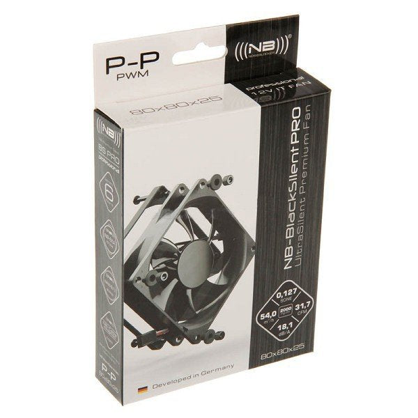 Noiseblocker Blacksilent Pro Fan P-p - 80MM