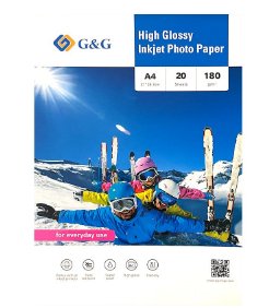 G&g Paper Fotográfico 180G 20 Hojas A4