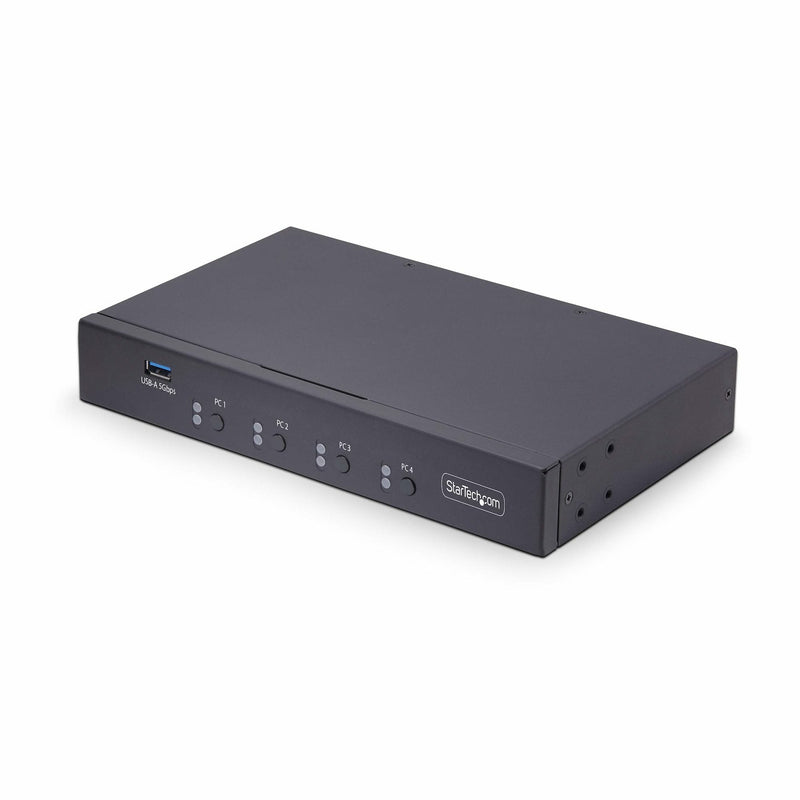 StarTech.com Switch Km/USB4 Ports With Roaming Mouse - Conmutador Km USB 3.0 Keyboard And Mouse 4 Computers -