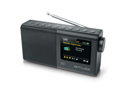 Muse Radio Laptop M-117 dB Black Fm, Dab/Dab+ — image 1
