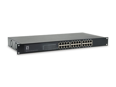 Levelone Switch 24X Ge GEP-2421W5 19 500W 24XPOE — image 1