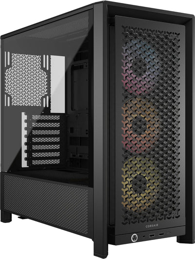 Corsair Box ATX Semitorre Frame 4000D Rs ARGB Glass Tempered Black — image 1