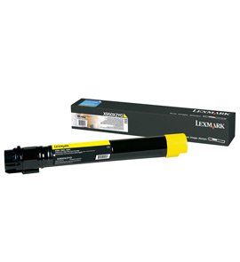 Lexmark Genuine Toner Performance Extra Tall Yellow Lccp, Lrp X950DE, 950DHE, 950DTE, 952DE, 952DTE, 954DE, 95 — image 1