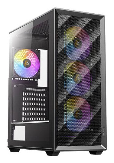Antec Box Semitorre ATX AX85 A-rgb Black ATX/ 2X 3.5'' / 2.5'' / 4 ARGB Fans Incluidos/ 2x USB 3.0 — image 1