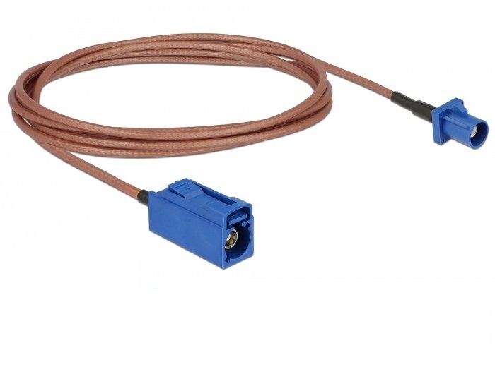 Delock Cable Antenna Fakra C Connector Female Fakra C Connector Male RG-316 1.8M