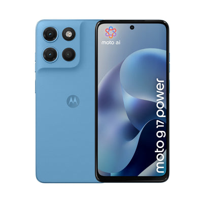 Smartphone Moto G17 4 + 256GB Alaskan Blue Power — image 1